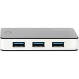 Digitus USB 3.0 Hub 4 Θυρών με σύνδεση USB-A και Εξωτερική Παροχή Ρεύματος