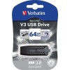 Verbatim Store 'n' Go V3 64GB USB 3.0 Stick Μαύρο