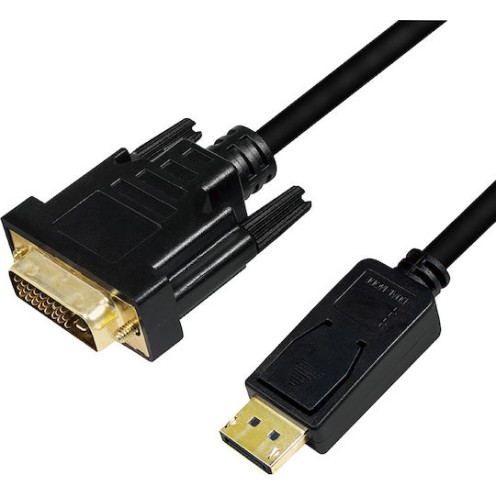 LogiLink Cable DVI-D male - DisplayPort male 2m (CV0131)