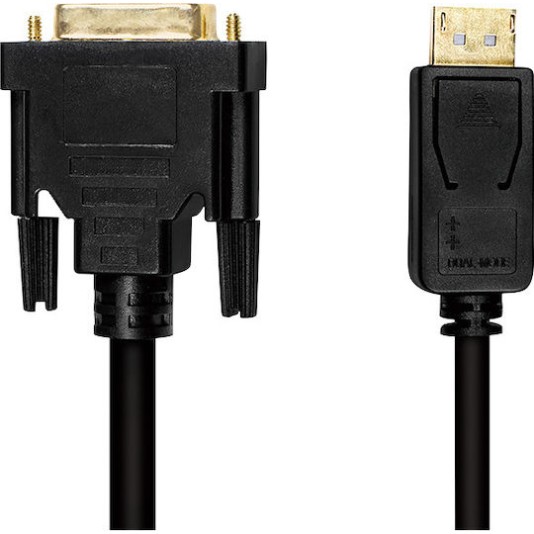 LogiLink Cable DVI-D male - DisplayPort male 2m (CV0131)