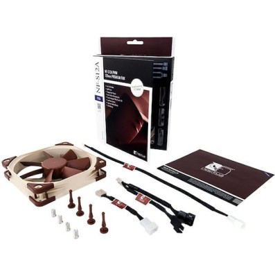 Noctua NF-S12A Case Fan 120mm με Σύνδεση 4-Pin PWM Καφέ
