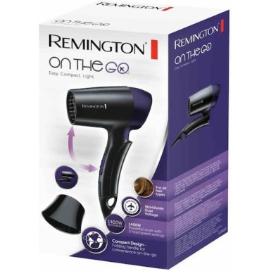 Remington Πιστολάκι Μαλλιών Ταξιδίου 1400W D2400S
