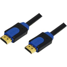 LogiLink HDMI 1.4 Cable HDMI male - HDMI male 5m Μπλε