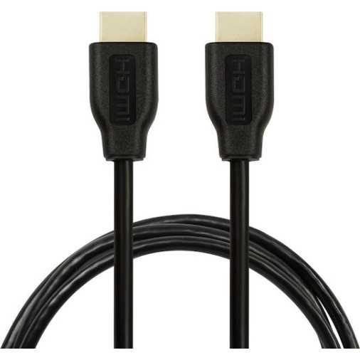 LogiLink HDMI 1.3 Cable HDMI male - HDMI male 0.2m Μαύρο