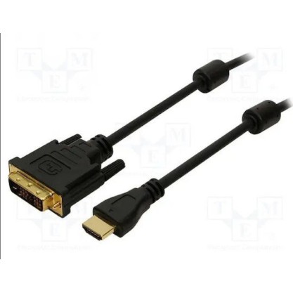 LogiLink Cable DVI-D male - HDMI male 2m (CH0004)