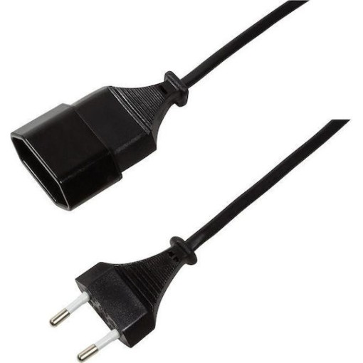 LogiLink Euro - Euro Cable 2m Μαύρο (CP123)