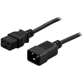 Powerwalker Bluewalker IEC C14 - Schuko Cable 0.2m Μαύρο 91015003