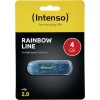 Intenso Rainbow Line 4GB USB 2.0 Stick Μπλε