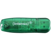 Intenso Rainbow Line 8GB USB 2.0 Stick Πράσινο