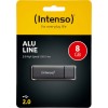 Intenso Alu Line 8GB USB 2.0 Stick Γκρι
