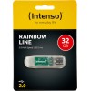 Intenso Rainbow Line 32GB USB 2.0 Stick Γκρι