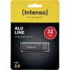 Intenso Alu Line 32GB USB 2.0 Stick Γκρι