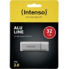 Intenso Alu Line 32GB USB 2.0 Stick Ασημί