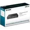 D-Link USB 3.0 Hub 4 Θυρών με σύνδεση USB-A και Εξωτερική Παροχή Ρεύματος