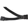 Be Quiet CS-3420 7-Pin SATA III - 2x 7-Pin SATA III Angle (90°) Cable 0.4m Μαύρο (BC021)