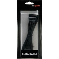 Be Quiet CS-3440 7-Pin SATA III - 3x 7-Pin SATA III Angle (90°) Cable 0.42m Μαύρο (BC022)