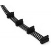 Be Quiet CS-3440 7-Pin SATA III - 3x 7-Pin SATA III Angle (90°) Cable 0.42m Μαύρο (BC022)