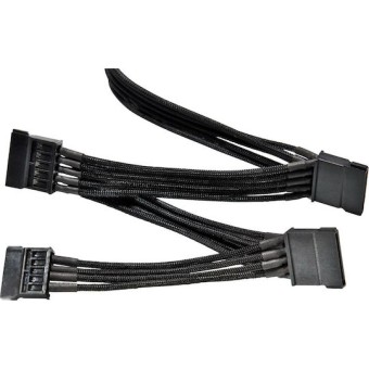Be Quiet CS-6940 7-Pin SATA III - 4x 7-Pin SATA III Angle (90°) Cable 0.9m Μαύρο (BC027)