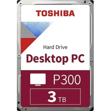 Toshiba P300 4TB HDD Σκληρός Δίσκος 3.5