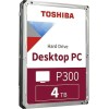 Toshiba P300 4TB HDD Σκληρός Δίσκος 3.5
