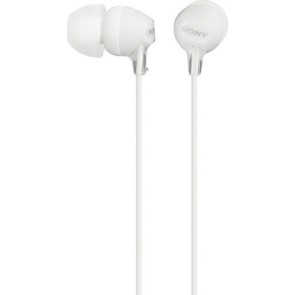 Sony Ακουστικά Ψείρες In Ear MDR-EX15LP Λευκά