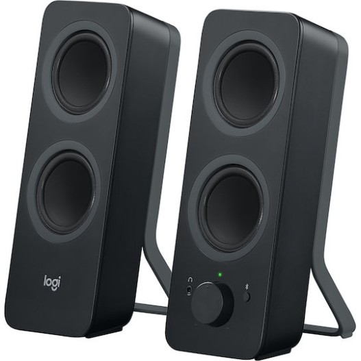 Logitech Z207 Ασύρματα Ηχεία Υπολογιστή 2.0 με Bluetooth και Ισχύ 10W σε Μαύρο Χρώμα
