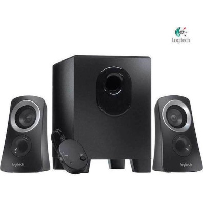 Logitech Z313 Ηχεία Υπολογιστή 2.1 με Ισχύ 25W σε Μαύρο Χρώμα