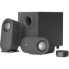 Logitech Z407 Ασύρματα Ηχεία Υπολογιστή 2.1 με Bluetooth και Ισχύ 40W σε Μαύρο Χρώμα