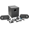 Logitech Z407 Ασύρματα Ηχεία Υπολογιστή 2.1 με Bluetooth και Ισχύ 40W σε Μαύρο Χρώμα