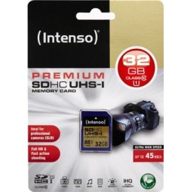 Intenso SDHC 32GB Class 10 U1 UHS-I