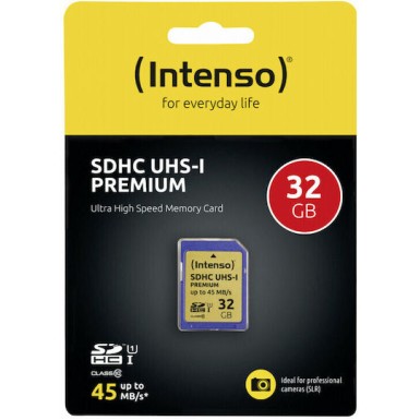 Intenso SDHC 32GB Class 10 U1 UHS-I