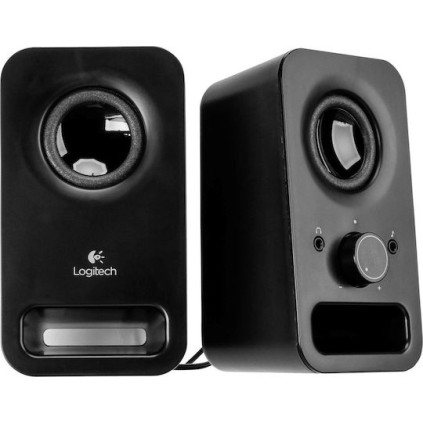 Logitech Z150 Ηχεία Υπολογιστή 2.0 με Ισχύ 3W σε Μαύρο Χρώμα