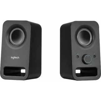 Logitech Z150 Ηχεία Υπολογιστή 2.0 με Ισχύ 3W σε Μαύρο Χρώμα