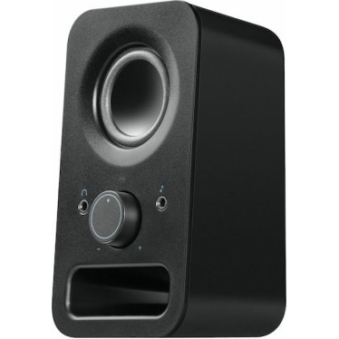 Logitech Z150 Ηχεία Υπολογιστή 2.0 με Ισχύ 3W σε Μαύρο Χρώμα