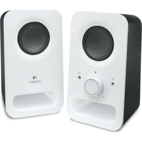 Logitech Z150 Ηχεία Υπολογιστή 2.0 με Ισχύ 3W σε Λευκό Χρώμα