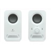 Logitech Z150 Ηχεία Υπολογιστή 2.0 με Ισχύ 3W σε Λευκό Χρώμα