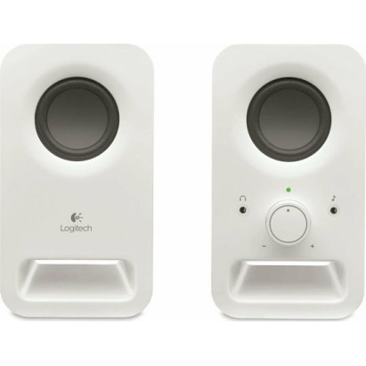 Logitech Z150 Ηχεία Υπολογιστή 2.0 με Ισχύ 3W σε Λευκό Χρώμα
