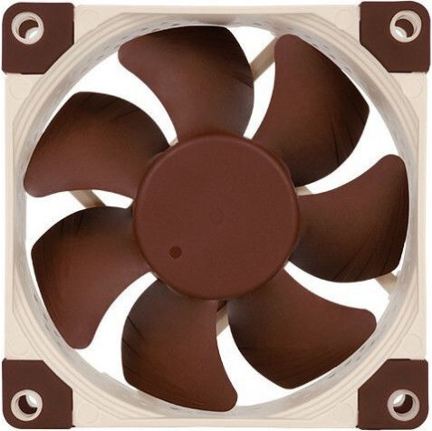 Noctua NF-A8 ULN Case Fan 80mm με Σύνδεση 3-Pin Καφέ