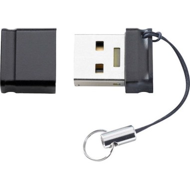 Intenso Slim Line 64GB USB 3.0 Stick Μαύρο