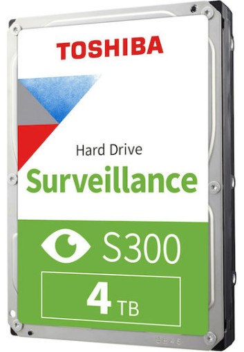 Toshiba S300 Surveillance 4TB HDD Σκληρός Δίσκος 3.5