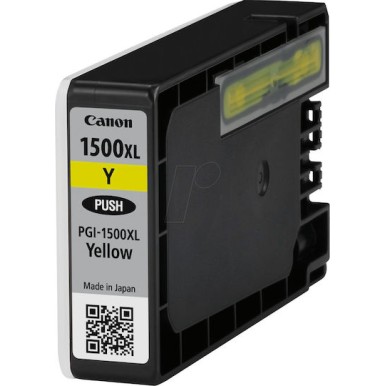 Canon PGI-1500XL Γνήσιο Μελάνι Εκτυπωτή InkJet Κίτρινο (9195B001)