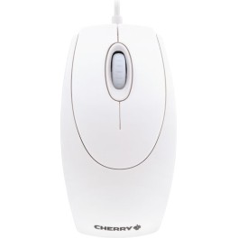 Cherry WheelMouse Ενσύρματο Ποντίκι Λευκό