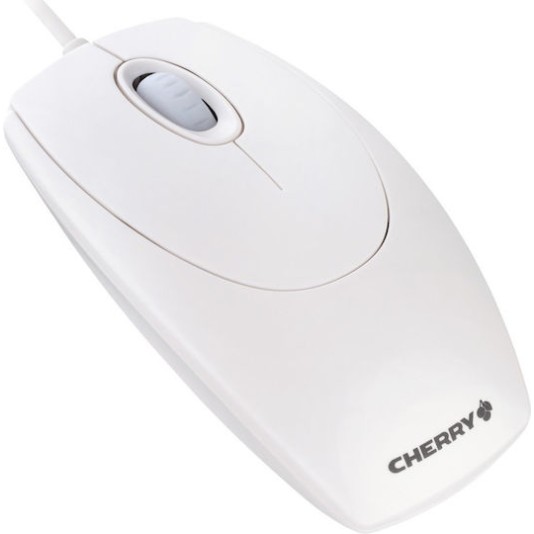 Cherry WheelMouse Ενσύρματο Ποντίκι Λευκό