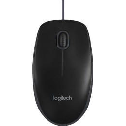 Logitech B100 Ενσύρματο Ποντίκι Μαύρο