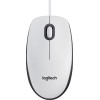 Logitech B100 Ενσύρματο Ποντίκι Λευκό