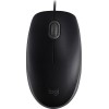 Logitech B110 Silent Ενσύρματο Ποντίκι Μαύρο