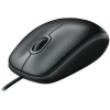 Logitech B110 Silent Ενσύρματο Ποντίκι Μαύρο