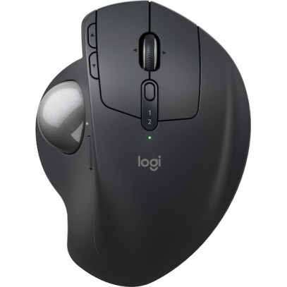 Logitech MX Ergo S Ασύρματο Εργονομικό Bluetooth Ποντίκι με Trackball Μαύρο