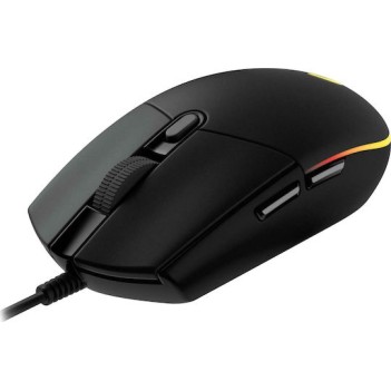 Logitech G203 Lightsync RGB Gaming Ποντίκι 8000 DPI Μαύρο