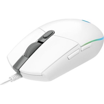 Logitech G203 Lightsync RGB Gaming Ποντίκι 8000 DPI Λευκό